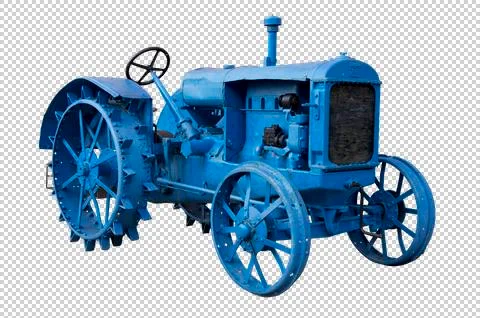 Old tractor. Fotos Stock