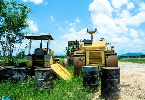 Old tractor Stock Photos