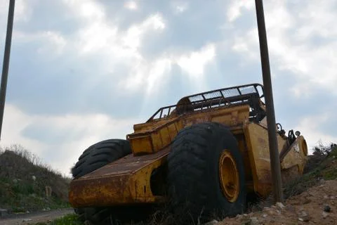 Old tractor Stock-Fotos