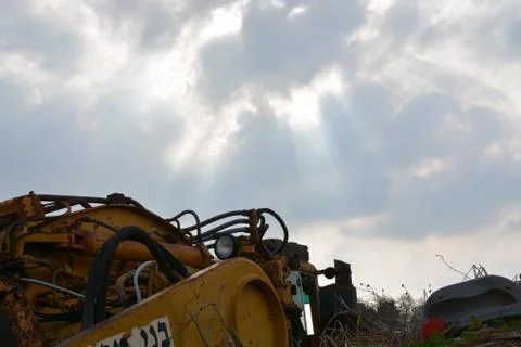 Old tractor Stock Photos