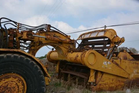 Old tractor Foto stock