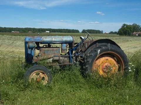 Old tractor Stock Photos