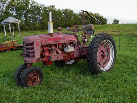 Old tractor Stock Photos