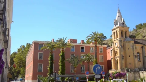 Old Traditional Town Main Square Stock-Footage 79953071