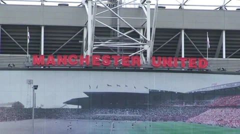 Old Trafford East Stand Stock Footage 1038240