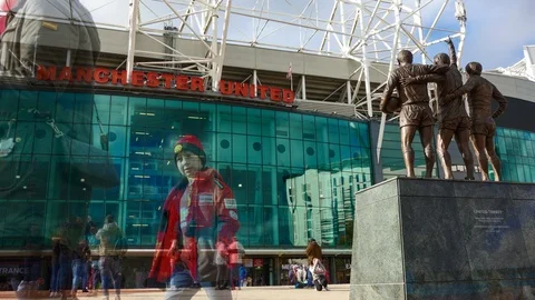 Old Trafford Stock Footage 97949202
