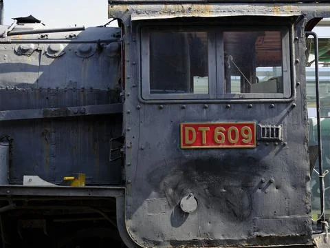 Old train detail Stock Photos