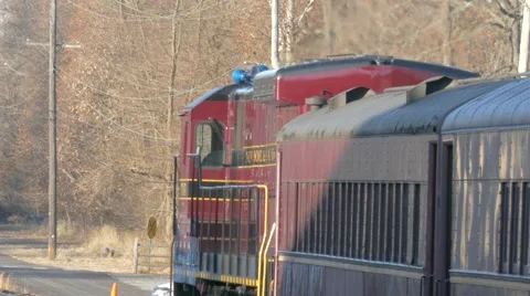 Old Train Engine Heat Stockbeeldmateriaal 54184601