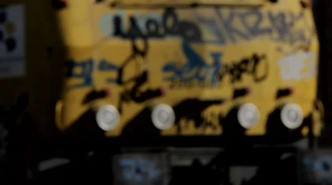 Old train machine locomotive Stock Footage 1806769