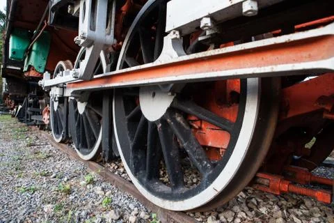 Old train Stock Photos