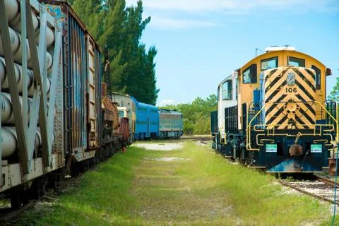 Old train Stock Photos