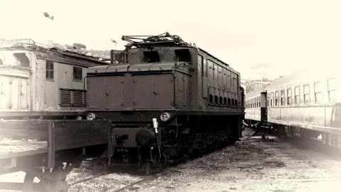 Old train Stock Photos
