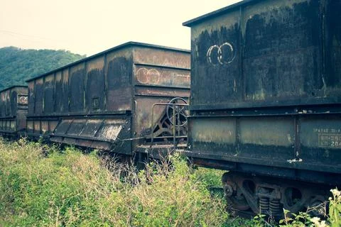 Old train Stock Photos