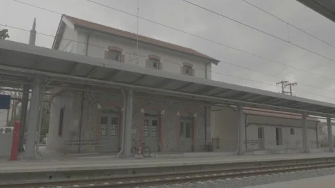 Old train station Stock Footage 262329143