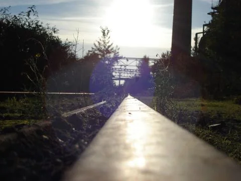 Old train track Stock Photos