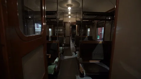 Old train. Vecchio treno Stock Footage 128826283