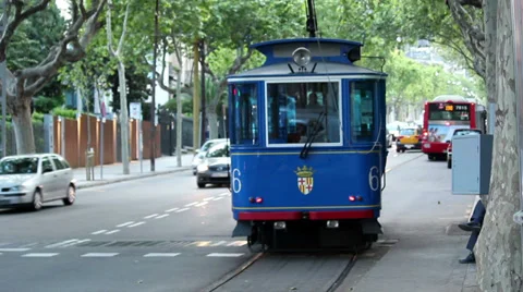 Old Tram HD Stock Footage 37825947