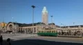 Old Tram, Helsinki Central Railway Station, Finland, VR Commuter HD Footage