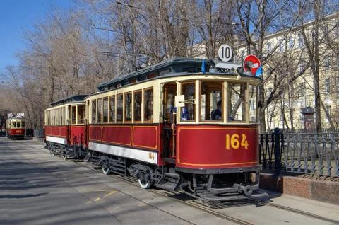 Old Tram Stock Photos