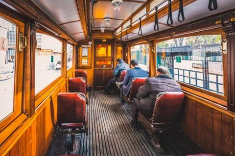 Old tram Stock Photos