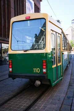 Old tram Foto stock