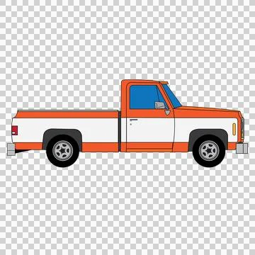 Old Truck Illustrazione stock