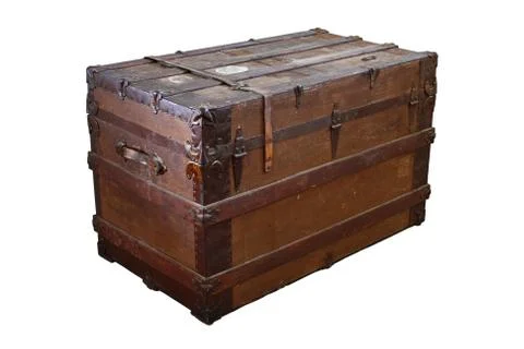 Old trunk Stock Photos