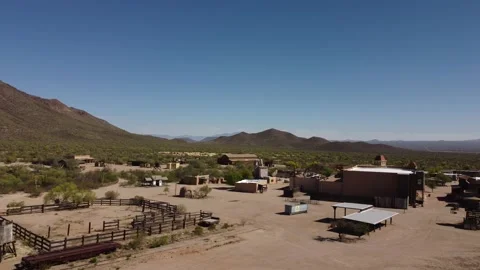 Old Tucson 1 Video stock 183080866
