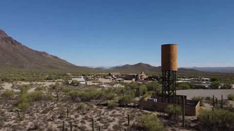 Old Tucson 2 Video stock 183079810