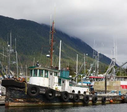 Old tug boat Stock Photos