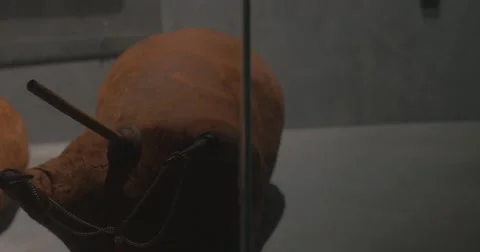 Old tunisian oboe Stock Footage 62759618