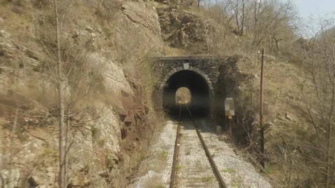 Old tunnel Video stock 262462399