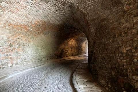 Old tunnel Stock Photos