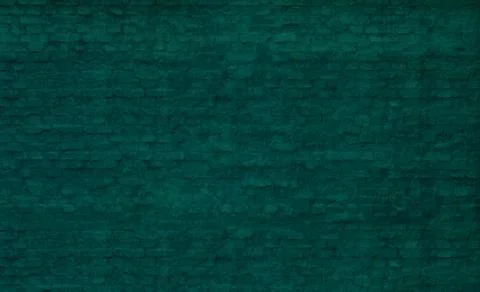 Old turquoise brick wall with a thick layer of paint Photos