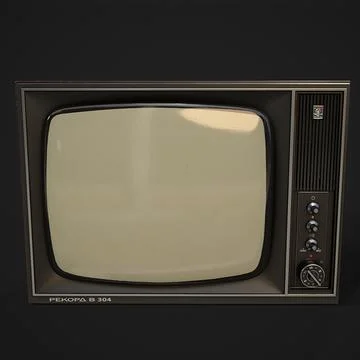 Old TV ~ 3D Model ~ Download #180602852 | Pond5