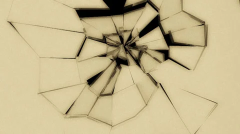 OLD TV Break 03 Stock Footage 35680302