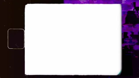 Old TV glitch effect with static noise, distortion, and VHS interference Video stock 317308261