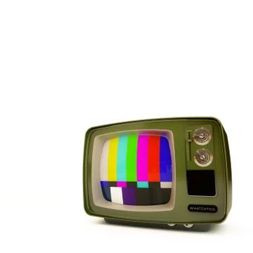 Old tv Stock Illustration