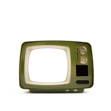 Old tv Stock Illustration