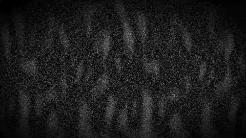 Old TV no channel interface animation with dark effect. Stock-Footage 333887976