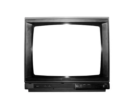 Old TV Stock Photos