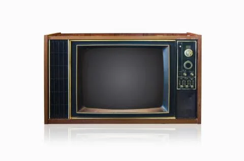 Old TV Stock Photos