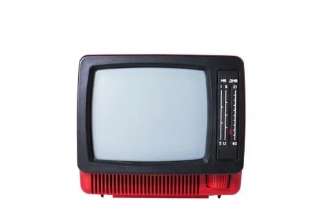 Old tv set Fotos de archivo