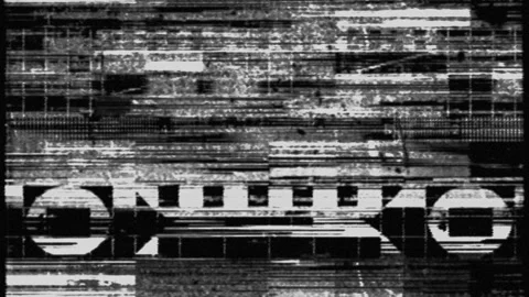 Old TV Signal Loop Stock Footage 279916542