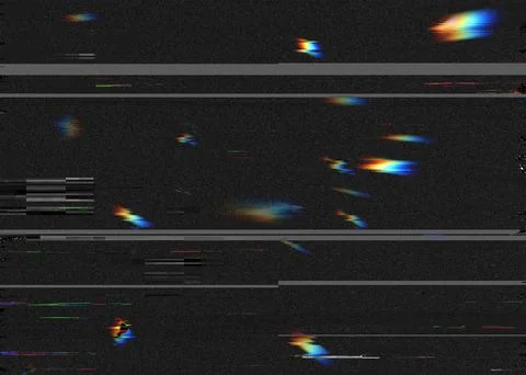 Old TV Static Noise Texture Foto stock