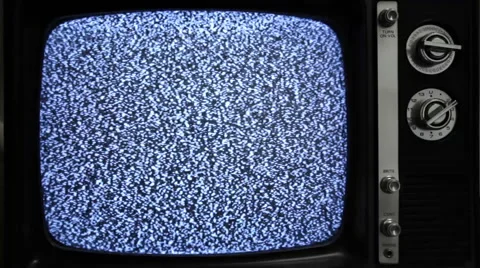 vintage tv static