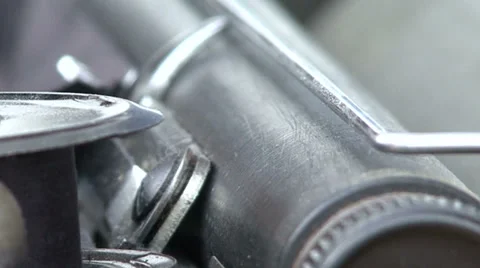 Old typewriter Video stock 33637824