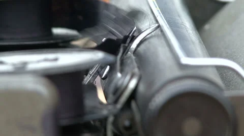 Old typewriter Video stock 33637855