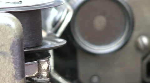 Old typewriter Video stock 33637883