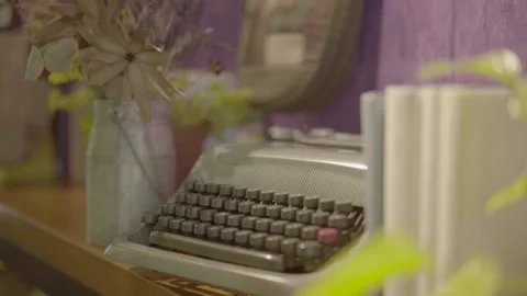 Old typewriter Stock Footage 151190143